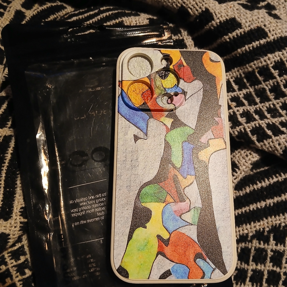 Colorful Abstract Phone Case Iphone 14 Pro